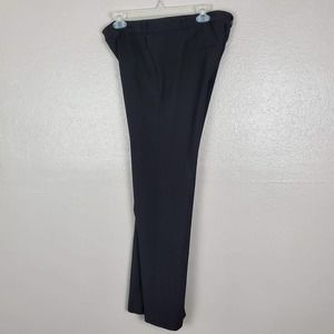 Talbots Black Wide Leg High Rise Cropped Trousers XLP